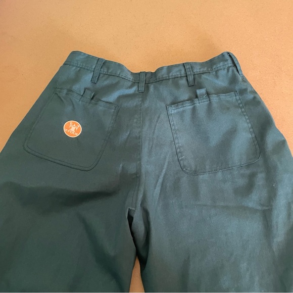 Vintage Titan Super Sport Green Insulated Snow Ski Pants With Pockets - Picture 8 of 9